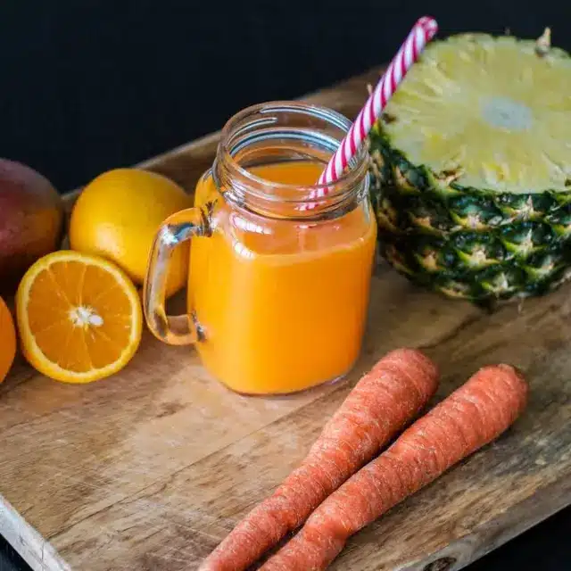 Carrot Pineapple Ginger Juice
