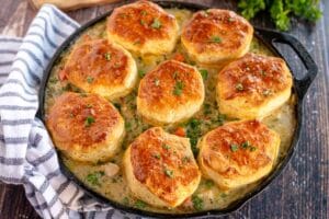 Chicken Pot Pie with Biscuits: How to Make a 5-Ingredient Comfort Classic
