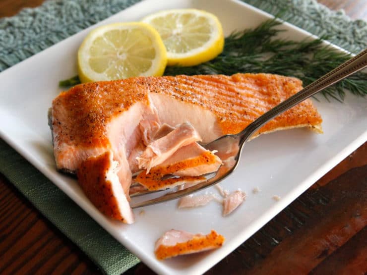 Golden Seared Salmon Recipe