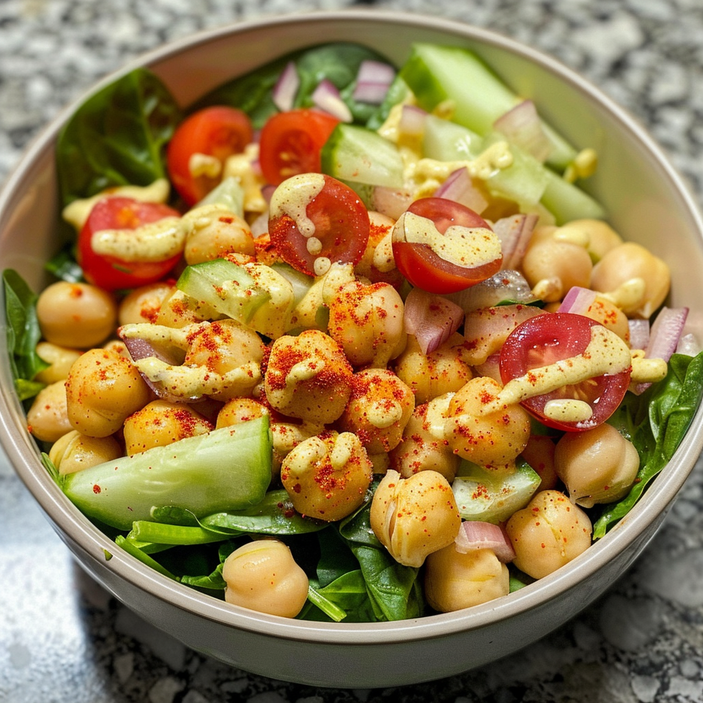 anti-inflammatory turmeric salad