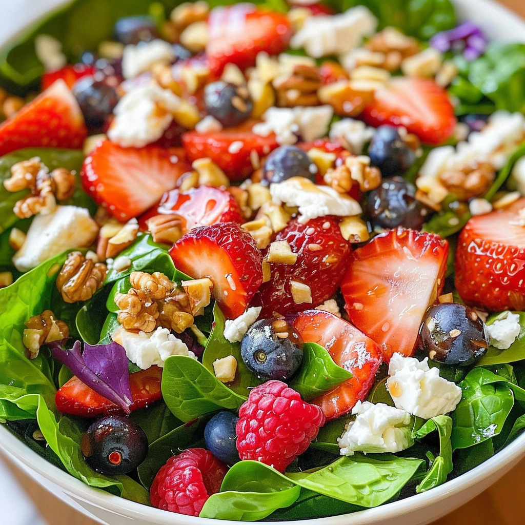 detox spinach salad
