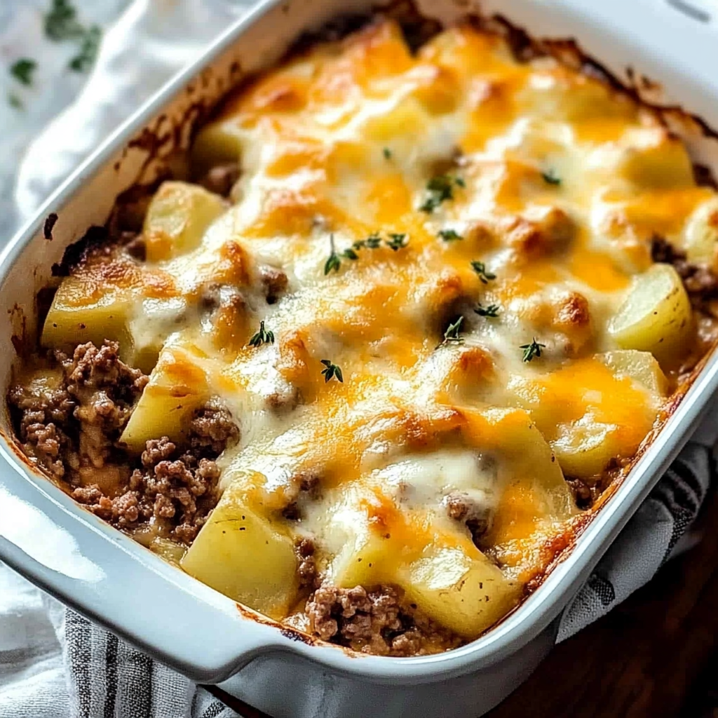 easy hamburger casserole