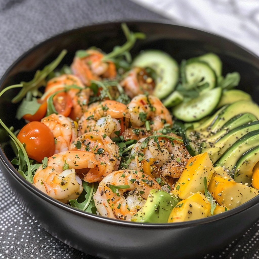 keto shrimp salad