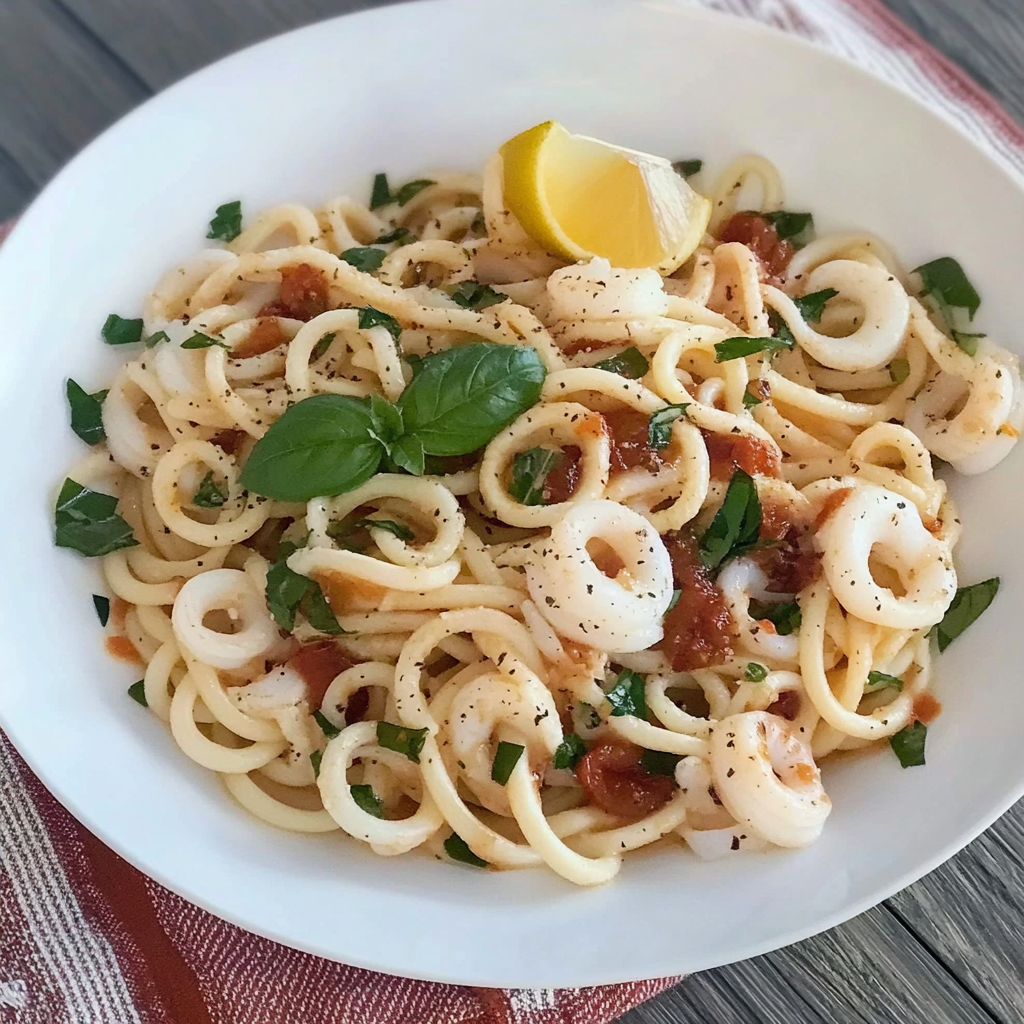lemon chile calamari