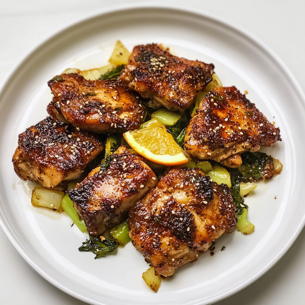 smoky orange chicken