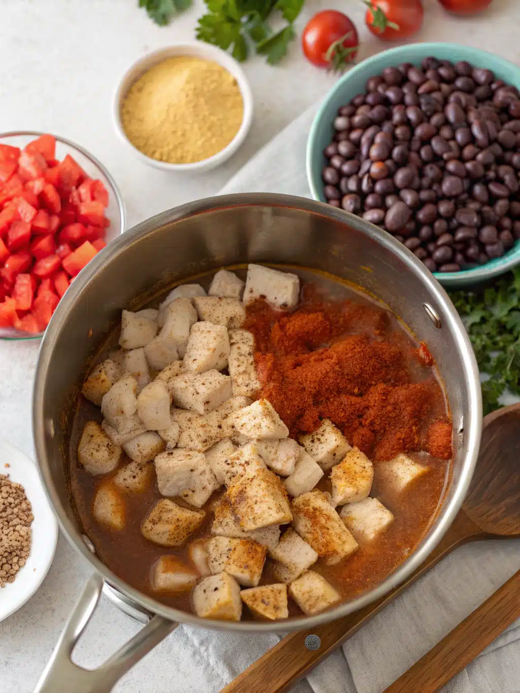 Chicken Chili: 5-Ingredient Recipe Ready in 30 Minutes! 3 Middle step image