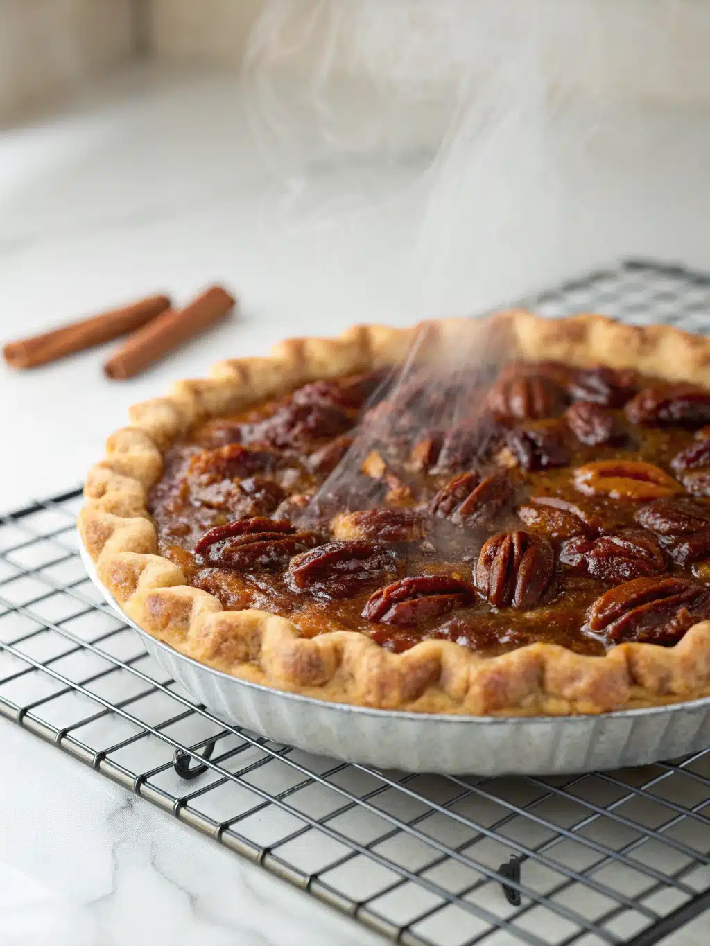 Pecan Cream Pie: How to Make the Best 5-Step Dessert! 4 Final step image