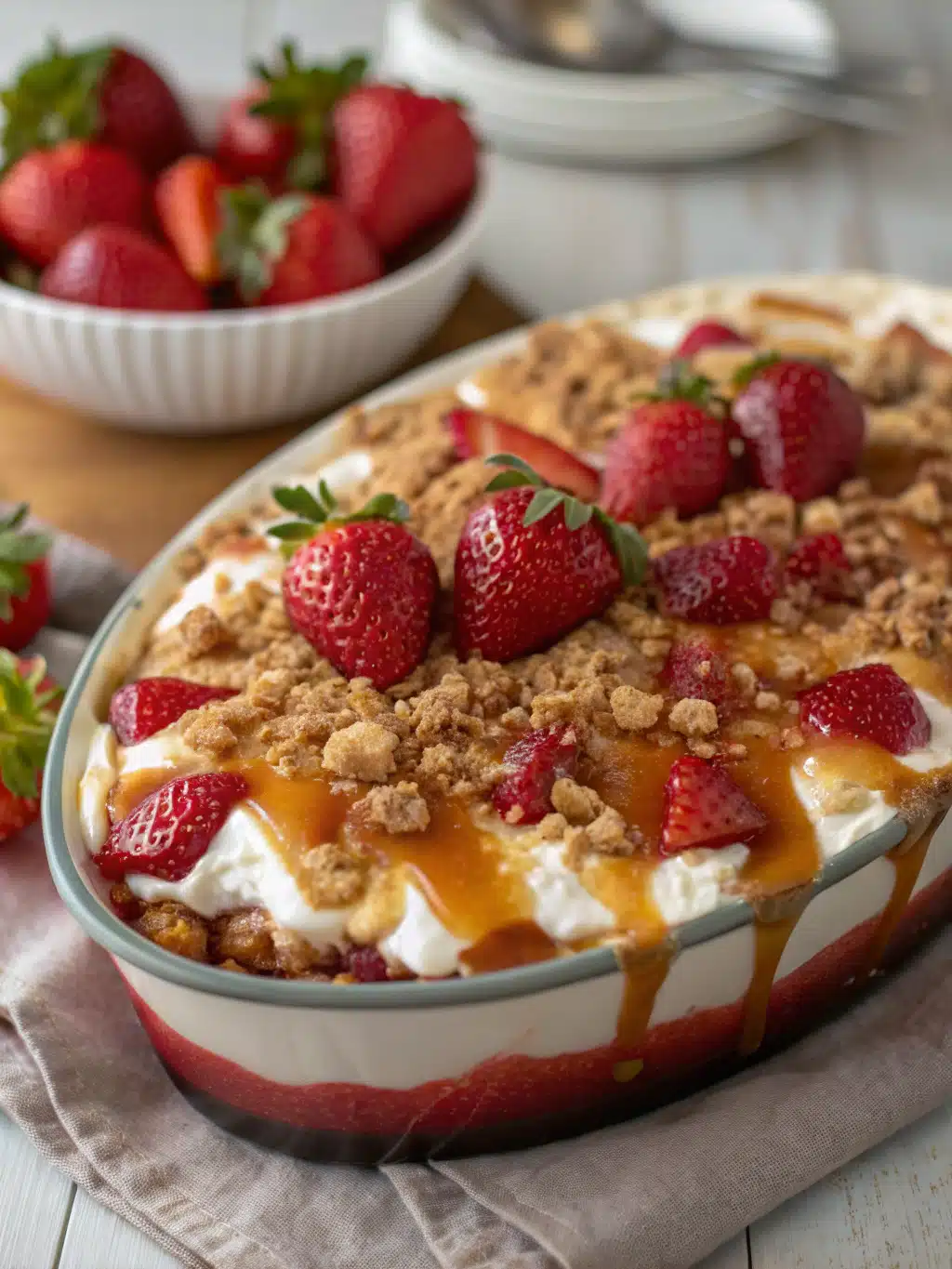 Craving a dessert that’s both decadent and easy? Master the Strawberry Cheesecake Dump Cake with 5 ingredients and step-by-step hacks for a stress-free treat. Try this crowd-pleaser now!