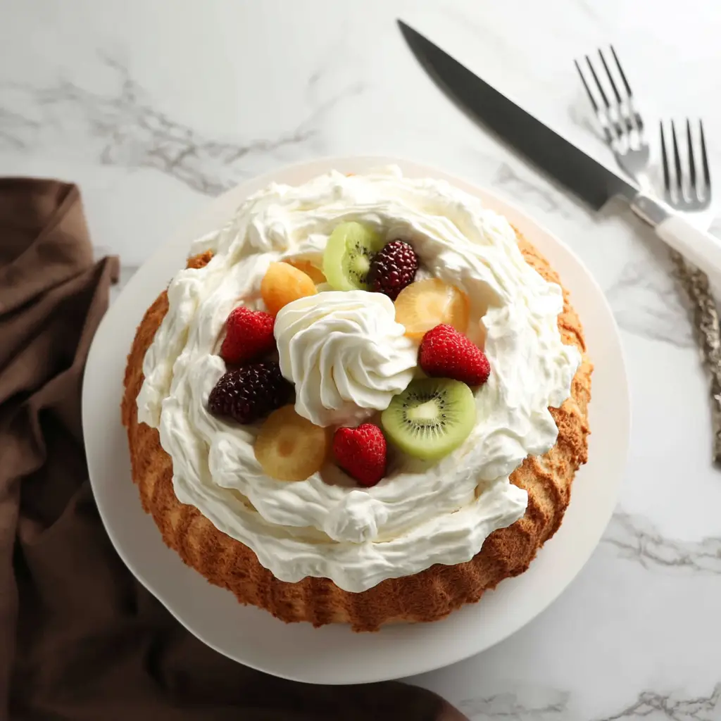 Light, fluffy, and gently tangy, this Greek Yogurt Cloud Cake is a dreamy dessert that's perfect for any occasion. Simple, soft, and satisfying.