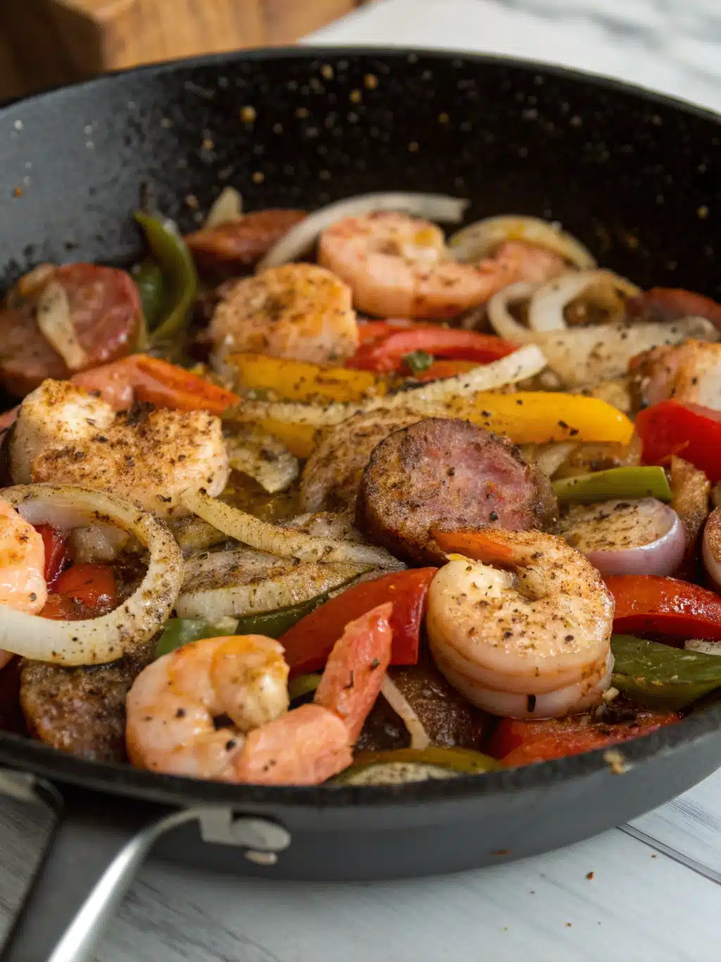 How to Make Creamy Cajun Stuffed Shells in 30 Minutes 3 Middle step image