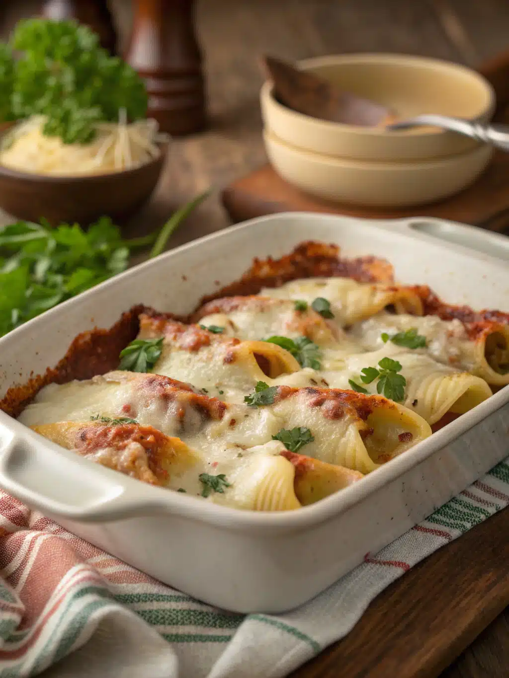 How to Make Creamy Cajun Stuffed Shells in 30 Minutes 4 Final step image