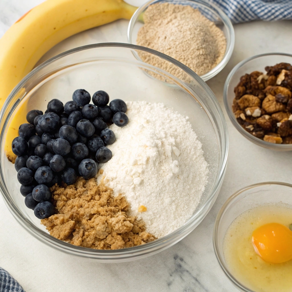 banana blueberry nut bread