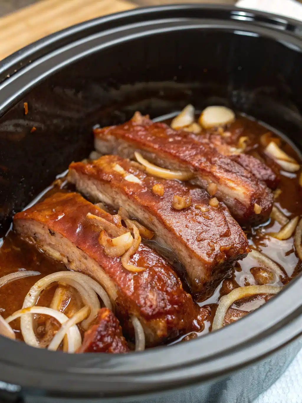 Slow Cooker Country Ribs: 3-Step Recipe for Tender Perfection 3 Middle step image