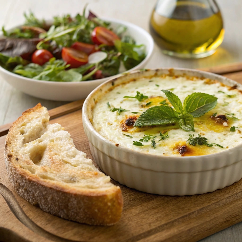 Baked Cottage Cheese Recipe