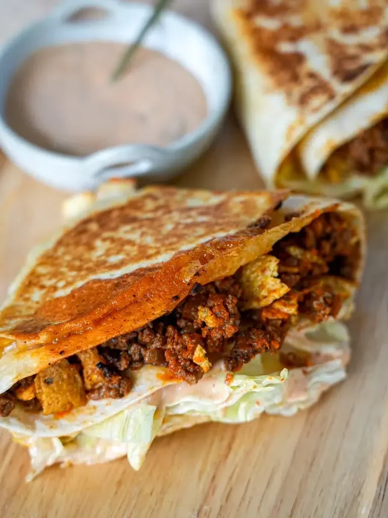 Nachos Beef Folded Wraps