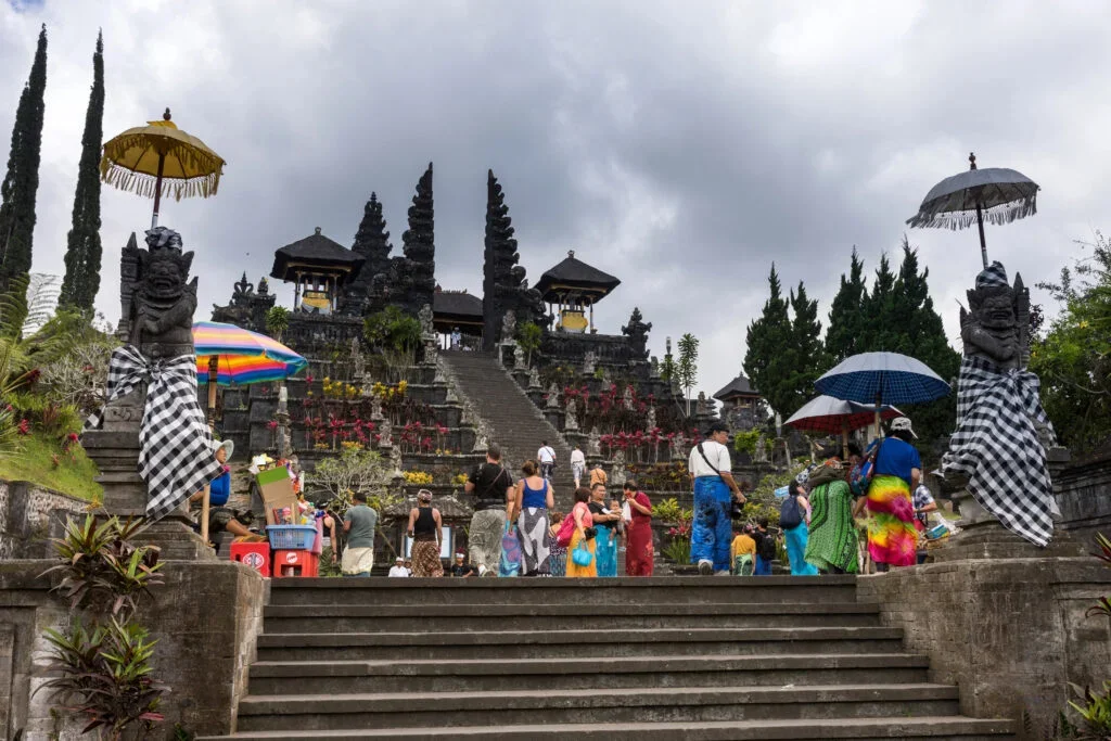 peaceful Sideman Valley rice terraces without tourist crowds in Bali