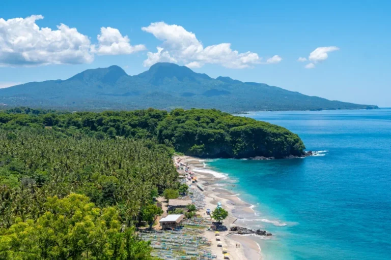 Balinese Kecak dance performance at Uluwatu Temple during sunset