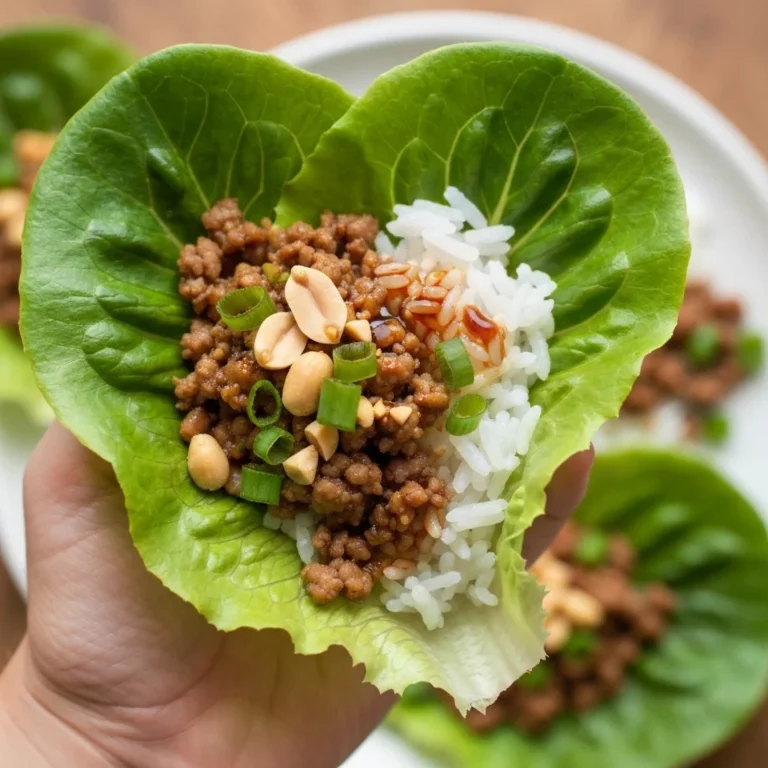 Ground Chicken Lettuce Wraps (Better Than Takeout)