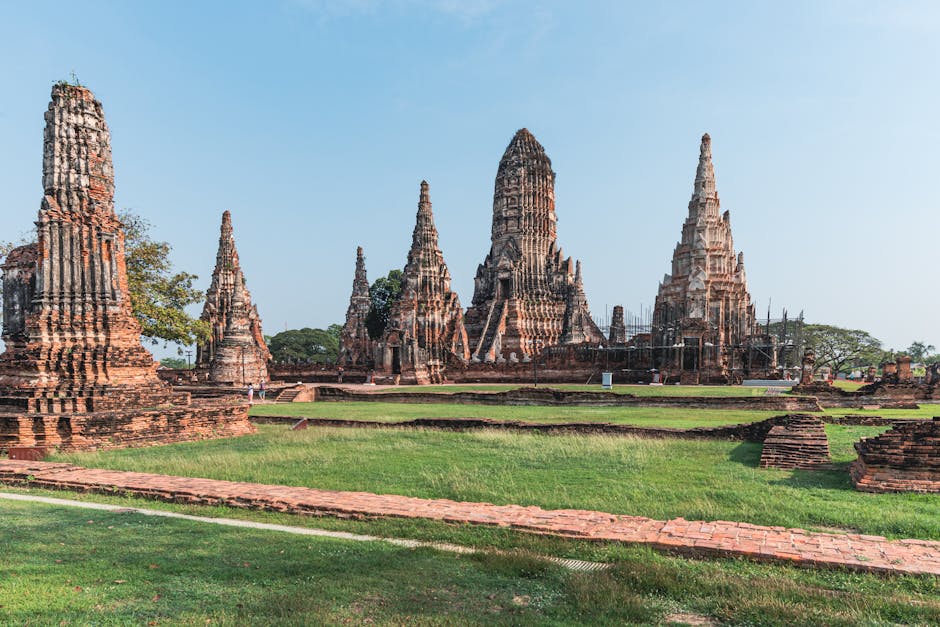 Ayutthaya Travel Guide: History, Food & Hidden Gems 9 Sunrise over Wat Chaiwatthanaram with misty river